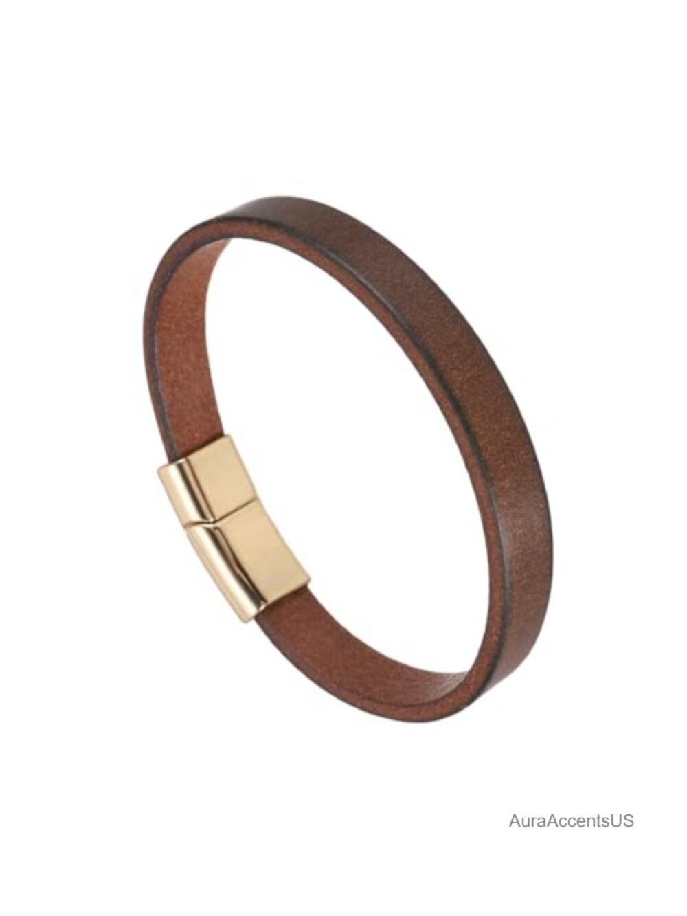 Leather Snap Bracelet DIY Craft Wristband Adjustable Blank Cuff